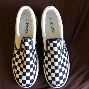 Mudd checkered shoes